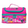 Smiggle Lunchbox Double Deck ('Dash' Pink BFF)