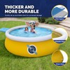 DIMAR GARDEN 10ft x 30in Inflatable Swimming Spray Pool, Outdoor