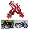 CNC Motorcycle Rear Foot Pegs Pedal Aluminum Alloy Rearset Footrests