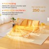 Costway 17-Inch Tower Space Heater for Indoor Use 1500W PTC