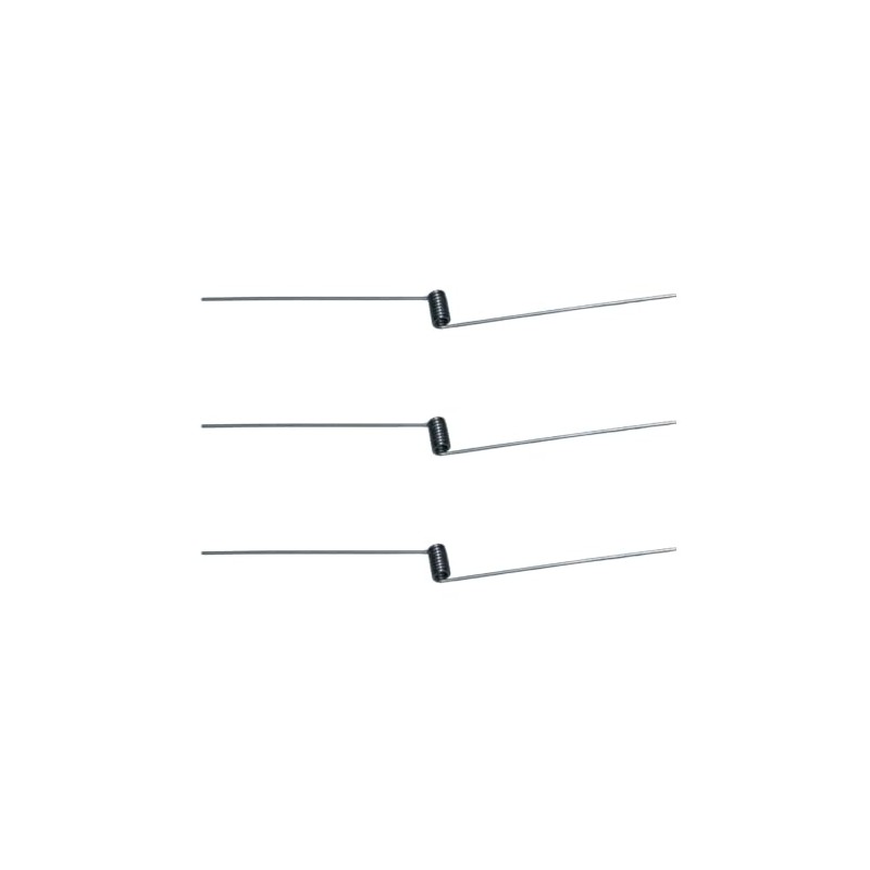 Spiralim Wire Diameter 0.02 inch (0.5 mm) Torsion Spring Kick
