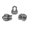HEVERP 24PCS M4 5/32 Inches Stainless Steel Wire Rope Cable