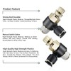 TAILONZ PNEUMATIC Pack of 5 SL6-01 Air Line Connection for