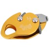 Climbing Descender Self-Braking Stop Climbing Rope Grab Stopper Peak Gear