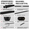 ZSPENG 6 Pack Metal Torches for Outside, Upgraded Metal Torches