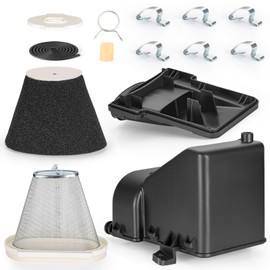 Intake Air Box + Air Filter + Cover + Guide Assembly Kit For Yamaha Raptor 660R YFM660R 2002-2005