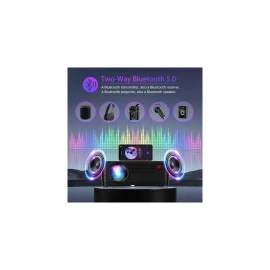 Roconia Q6 12000LM Full HD Movie Projector 300" Display (1080P) Wi-Fi Bluetooth™