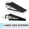 Pack of 2 Door Wedge Rubber Stackable High Performance Door