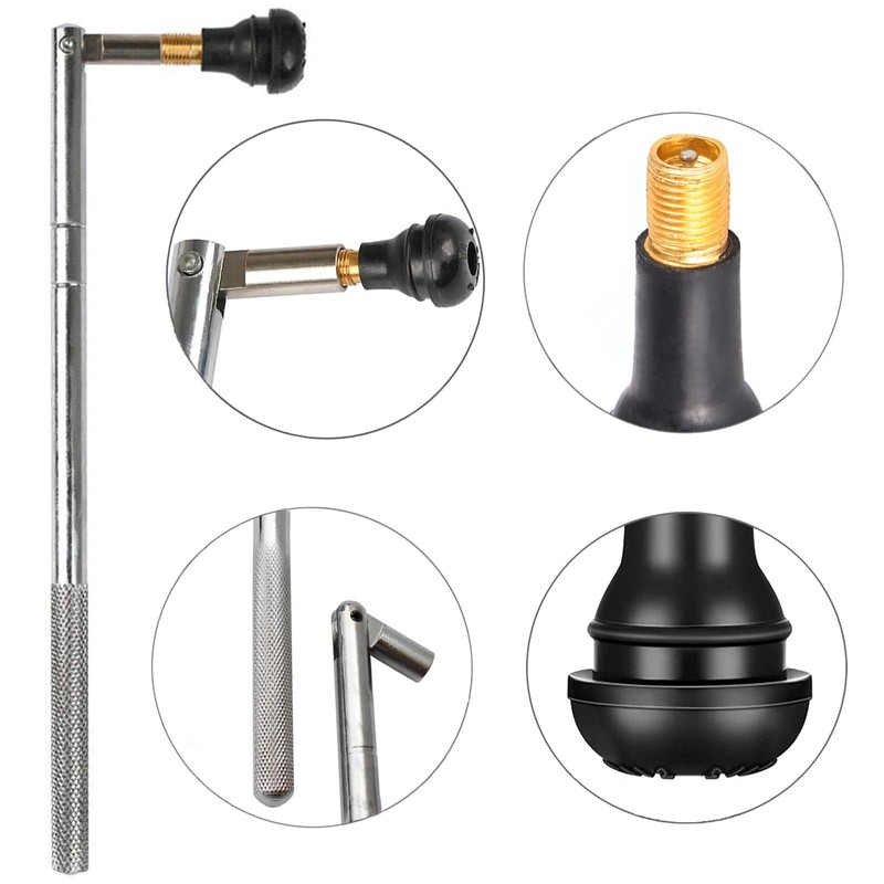 Z-oneMart Valve Stem Puller Installer Tool, 10pcs TR412,10pcs TR413,10Pcs TR414
