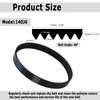2pcs 140J6 Planer Drive Belt 5140055-59 Replacement V Belt for