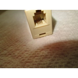 GETWIREDUSA RJ9 RJ10 RJ22 4P4C 4-PIN FEMALE CABLE CONNECTOR COUPLER HEADSET PHONE NETWORK