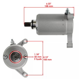 Caltric Starter & Relay Solenoid for Yamaha Warrior 350 YFM350 1987-2004 Atv