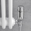 Thermostatic Radiator Valve Angled Chrome - Vancoco Thermostatic Valve for