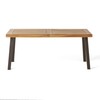 Christopher Knight Home Indoor Industrial Rectangular Acacia Wood Dining Table