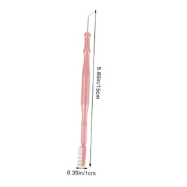 Beavorty Eyelash Lift Perm Tool Comb Professional Dual- Eyelash Separator for Extensions Curling and Coloring Ergonomic Design and Sturdy for Home and Salon Use