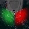 CLGMarine Bow Light,Boat Navigation Lights Red And Green Led,Light Pole