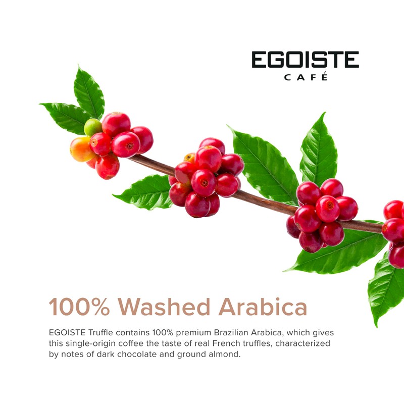 EGOISTE Truffle premium arabica whole coffee beans, 2.2 pound (1000g),