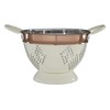 Premier Housewares 507373 Prescott Colander, Strainer, Stainless Steel, Medium -