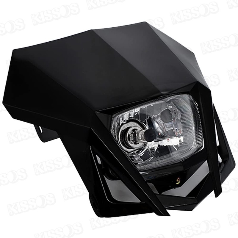Off-Road Headlight Cowl Motocross Street Headlamp Front Mask Bike Dirt
