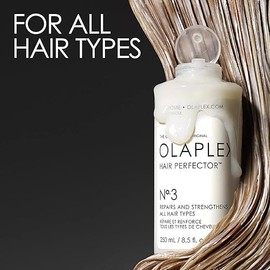 Olaplex Olaplex No. 3 Hair Perfector Repairing Hair Treatment, Concentrated for Dry Damaged Hair, Repairs & Strengthens All Hair Types, 8.5 fl oz