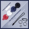 AirTag Holder Keychain - Secure Silicone Case for Keys, Pets