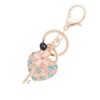 Rigral Heart Key Holder, Bag Charm, Key Ring, Quatrefoil Clover,