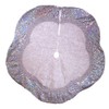 Kurt Adler 60" Silver Tree Skirt