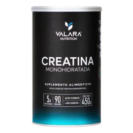 Valara Creatina Monohidratada De Alta Pureza Sin Sabor 450g