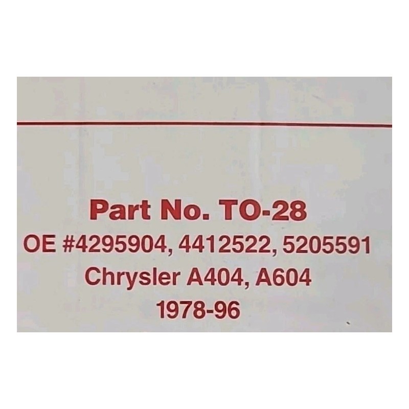 ATP Diff Bearing Retainer Seal TO-28