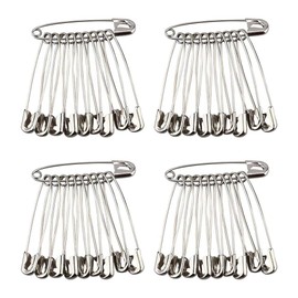 1000 spille da balia in metallo da 38 mm, per abbigliamento, cucito, piccole spille da balia per trapuntatura, creazione di gioielli, spille decorative per fai da te