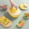 Vegetable Cutter Multipurpose Efficient Safety Handheld Vegetable Grater for Potatoes