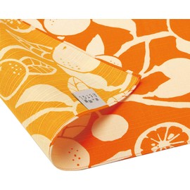 Sanyo Shoji 14-054111 Kyoto Double-Sided Hospitality Bath Brush, Medium Width, Orange, Approx. 19.7 inches (50 cm) Width