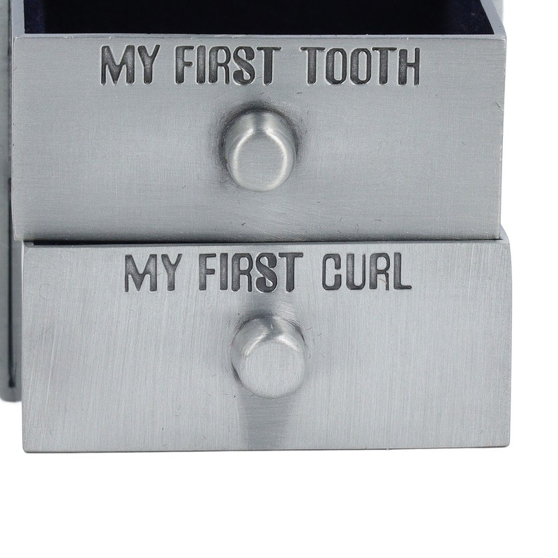 Tooth Fairy Keepsake Box Alloy Structure Soft Inner Wall Bear