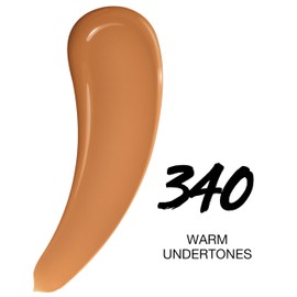 Maybelline Super Stay Lumi-Matte Foundation, Lightweight and Buildable Full Coverage Foundation Makeup For Up To 30HR Wear, 340, 1 Count