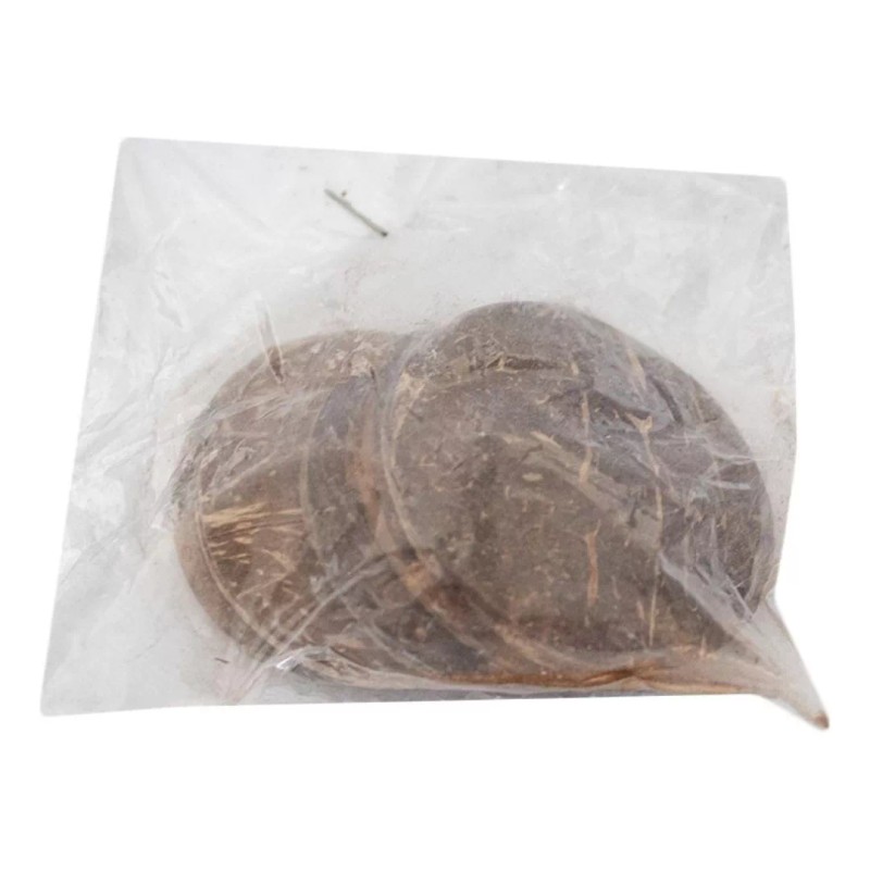 Chamalongos Cascara De Coco Juego De 5 Piezas