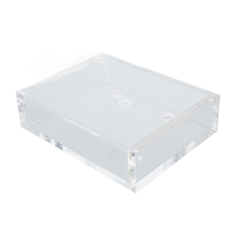 Computer Water Cooling Reservoir Rectangle Transparent Acrylic PC Water Cooling