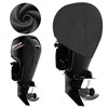 Outboard Motor Cover, 900D Waterproof Boat Motor Cover, Black