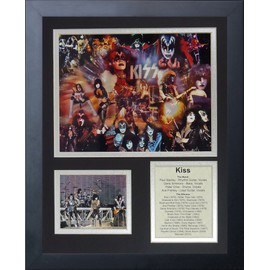 Legends Never Die KISS Framed Photo Collage, 11x14-Inch Black