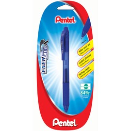 Pentel Energel X BL107 Retractable Gel Rollerball Pen - Medium Tip 0.7mm - Blue (Pack of 1)
