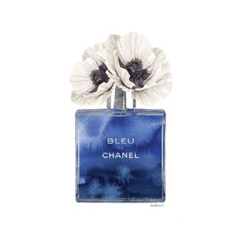 Blue Cologne with Poppy by Amanda Greenwood -
