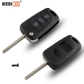 Kesiku HYUNDAI i20 i30 i35 iX20 iX35 Kia Picanto Sportage Ceed Rio Soul Remote Control Hyundai IX35 Key 3 Button Car Key I30 with Screwdriver - 1 Piece