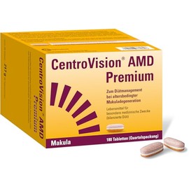 CentroVision AMD Premium Tablets, Pack of 180