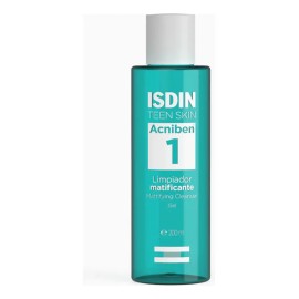 Isdin Acniben Gel Matificante, Limpiador Piel Grasa Acnéica