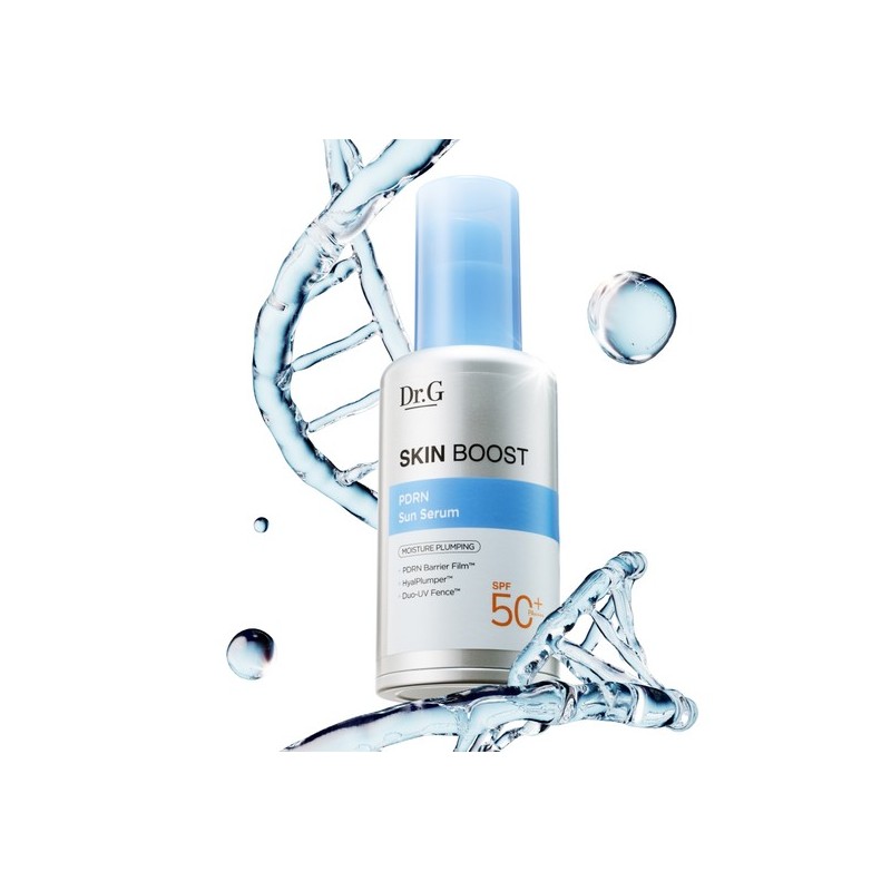 Dr.G Skin Boost PDRN Sun Serum 50ml + (GIFT) Black