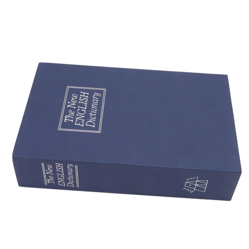 Dictionary Coin Piggy Banks Money Saving Box with Coded Lock