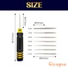 [Cicogna] Sujibori Chisel 7 Blade Set, Plastic Model Gunpla, Line