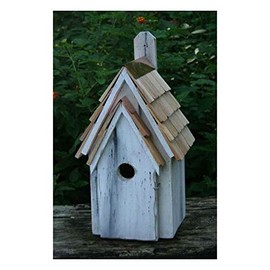 Heartwood Bluebird Manor Bird House in Antique White Finish