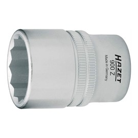 HAZET 900Z-25 Dual Side Width: 1.0 x Drive Angle: 0.5 x Total Length: 1.7 inches (44 mm), 1 piece