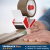 FYBR Tapemaxx Plus 6 Rolls Strong Parcel Tape Quiet Packing