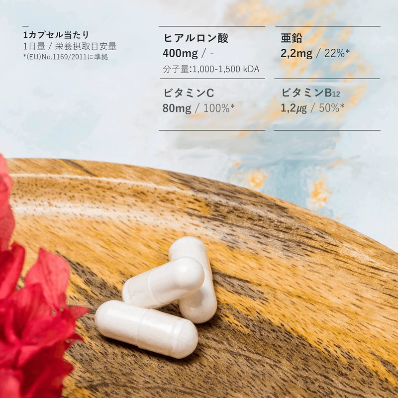 Bakanasan Hyaluronic Capsule, Made in Germany, Genuine Product, Polymer, High